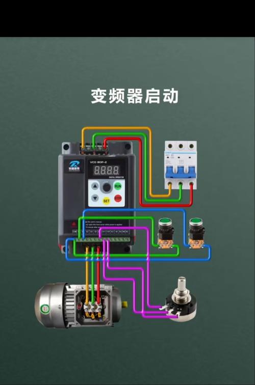 單相變頻器控制單相電機(jī)，單相變頻器接單相電機(jī)怎么接線